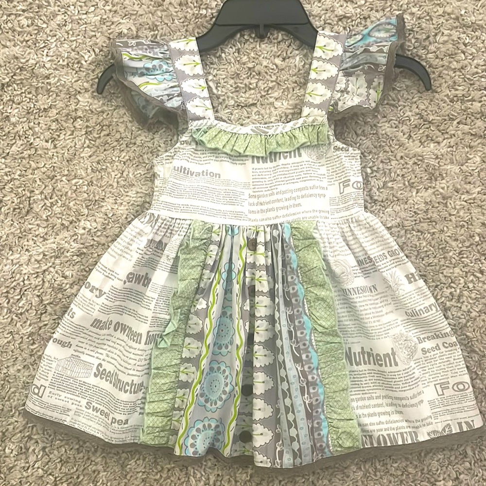 Girls Mustard Pie Top Size 7